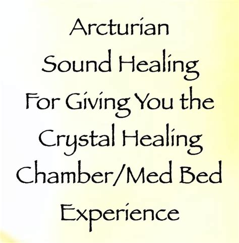 Arcturian Sound Healing For Giving You the Crystal Healing Chamber