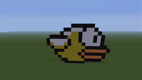 Minecraft Flappy Bird Pixel Art by ObeyYourPlay on DeviantArt