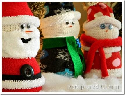 Make Your Own Sock Snowman And Santa’s – Home and Garden