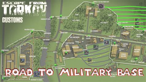 Escape from tarkov maps exit railroad to port - societyHop