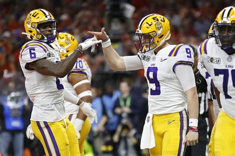 Burrow, LSU Cap Magical Season, Beat Clemson 42-25 for Title