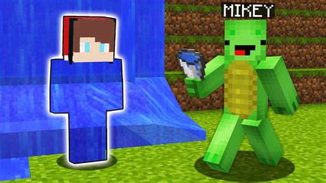 JJ and Mikey - WATER PRANKED in Minecraft gameplay by Mikey and JJ ...