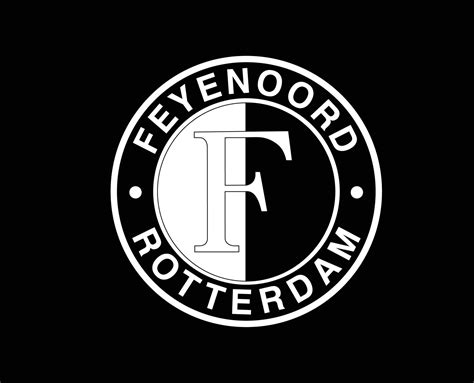 feyenoord Rotterdam club logo símbolo blanco Países Bajos eredivisie ...