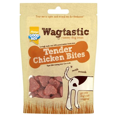 Good Boy Wagtastic Tender Chicken Bites Dog Treats 50g - Where To Find Us | Good Boy