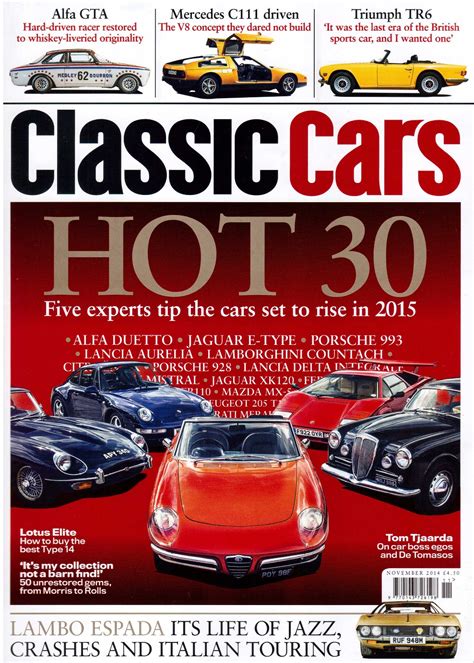 Classic Cars Magazine - November 2014 - Epic Restorations