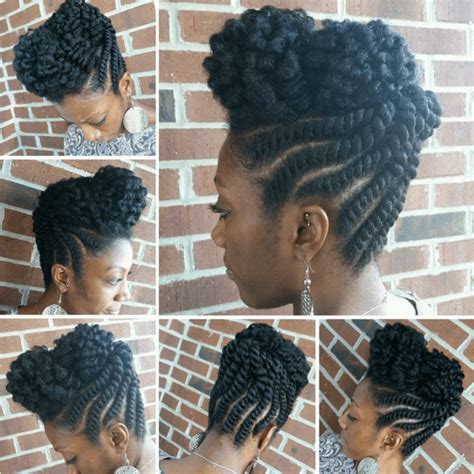 25 Stunning Natural Hair Updo Styles - The Co ReportThe Co Report