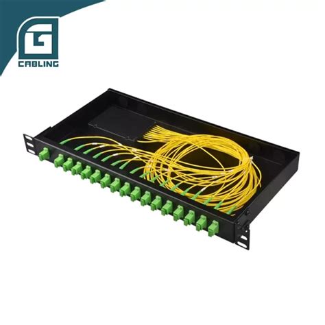 Gcabling 1x16 Rack Mount Fiber Optic PLC Splitter - Gcabling-Optical Fiber Products Supplier