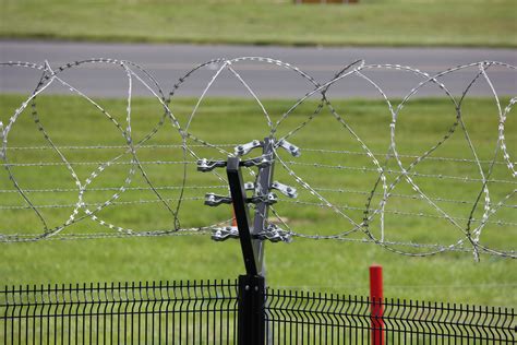 Electric Barbed Wire Free Stock Photo - Public Domain Pictures