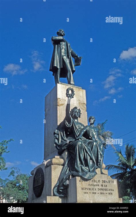 statue of Juan Pablo Duarte Dominican Republic Santo Domingo Stock Photo - Alamy