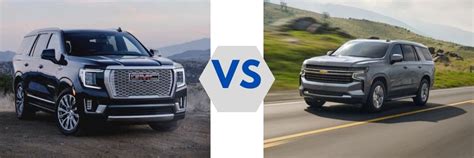 2022 GMC Yukon vs Chevy Tahoe