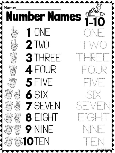 Numbers 1-20 Worksheets | Spring Math Worksheets | Made By Teachers