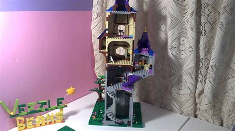 Rapunzel Tower Lego MOC (With images) | Rapunzel tower