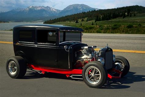 1931 Ford Model A Sedan Hot Rod Photograph by Tim McCullough