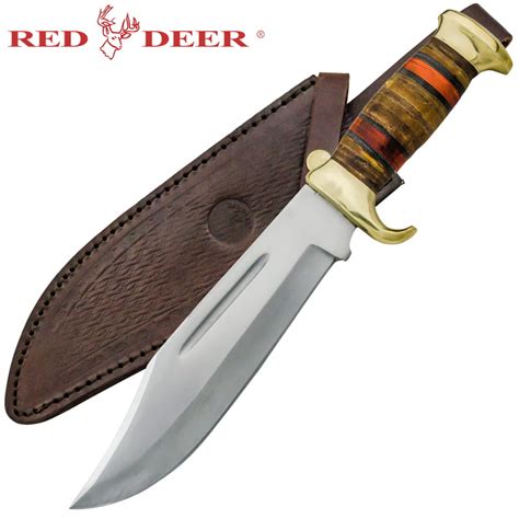 Red Deer Beast Hunter Bowie Knife - Walmart.com - Walmart.com