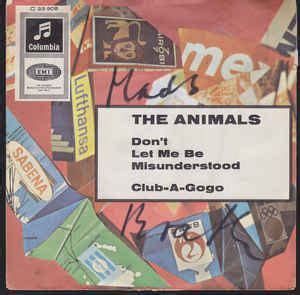 The Animals - Don't Let Me Be Misunderstood (1965, Vinyl) | Discogs