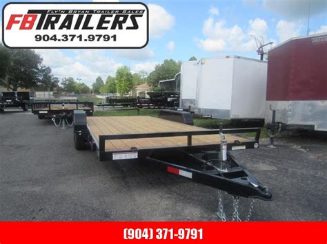 Open Car Trailers | FB Trailer Dealer | Custom Race Car Trailers in FL | Enclosed Cargo, Utility ...