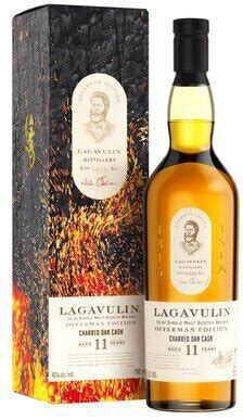 Lagavulin Offerman Edition 11 Year Charred Oak Cask Single Malt Scotch ...