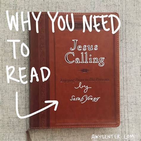 Why You Need to Read Jesus Calling by Sarah Young