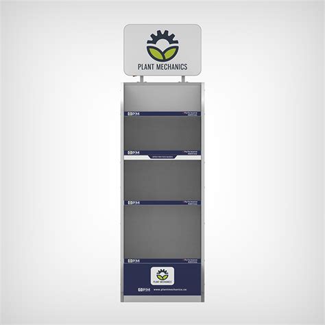 Strong Custom Metal Display Stand 4-Tier For Mechanics Product