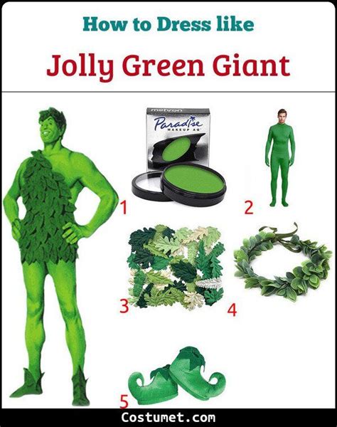 Jolly Green Giant's Costume for Cosplay & Halloween 2022 in 2022 | Green giant, Jolly, Green ...