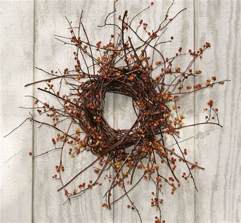 Bittersweet Wreath Primitive Bittersweet Wreath Fall | Etsy | Wreaths, Fall wreaths, Vine wreath