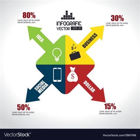 Business growth Royalty Free Vector Image - VectorStock