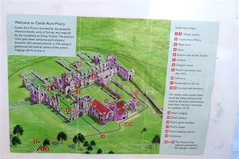 Castle Acre Priory, Castle Acre. Opening varies. Paid entry. - See Around Britain