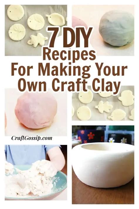 Bake Clay Recipe, Homemade Clay Recipe, Homemade Polymer Clay, Polymer Clay Recipe, Oven Bake ...