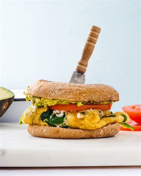 Healthy Breakfast Sandwich – A Couple Cooks