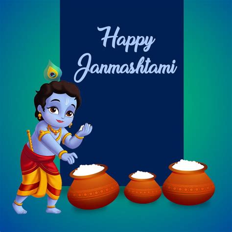 Krishna Janmashtami : Greeting Card, Load Krishna, Krishna Janmashtami, Krishna Janmashtami ...