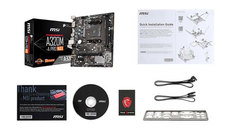 A320M-A PRO MAX | Motherboard | MSI Global