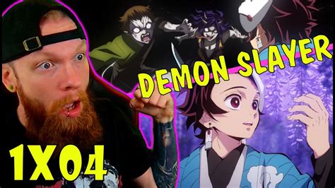 DEMON SLAYER Season 1 Episode 4 Final Selection Reaction - YouTube