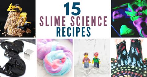 15 Slime Science Projects for Kids with Recipes! - The Homeschool Resource Room