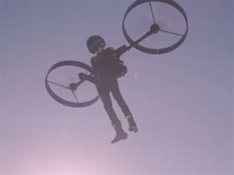 Backpack helicopter takes first flight | Backpack helicopter named 'CopterPack' takes to the ...