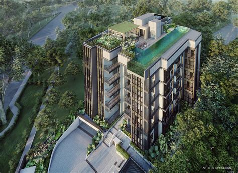 Dunearn 386 Aerial View Perspective | Condo SG Launch