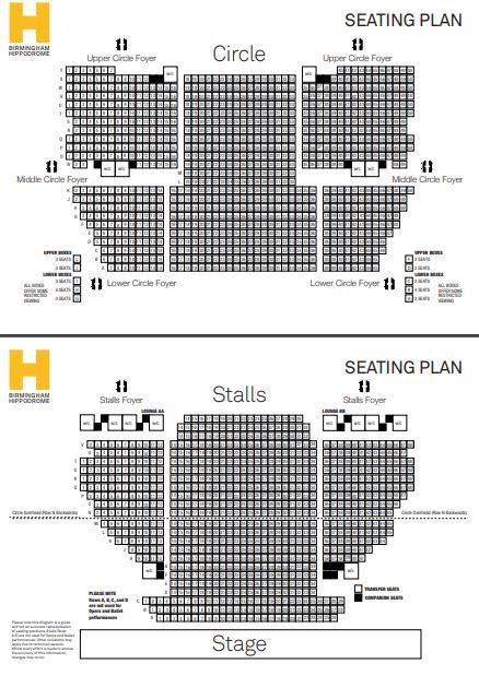 47+ Birmingham hippodrome seating plan images