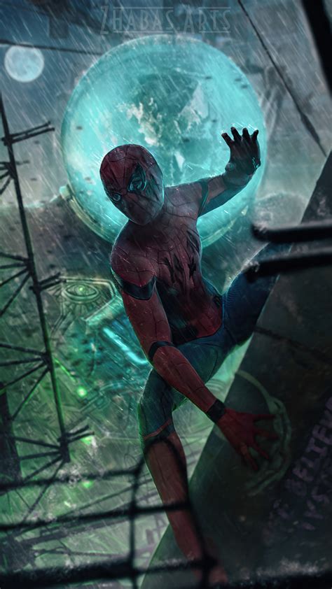 1080x1920 Spiderman Vs Mysterio 5k Iphone 7,6s,6 Plus, Pixel xl ,One Plus 3,3t,5 HD 4k ...