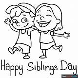 Siblings Coloring Pages  Home sketch template