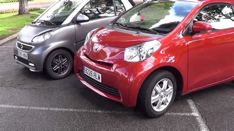 Comparativa: capacidad de giro. smart fortwo / Toyota IQ - YouTube