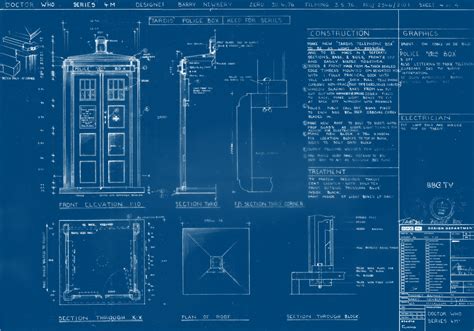 Cool TARDIS blueprint wallpaper [2739x1917] : wallpapers