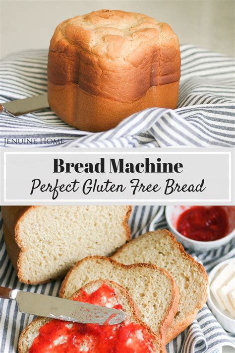 Perfect Bread Machine Gluten Free Bread - Jenuine Home - Design, DIY, Instant Pot Recipes