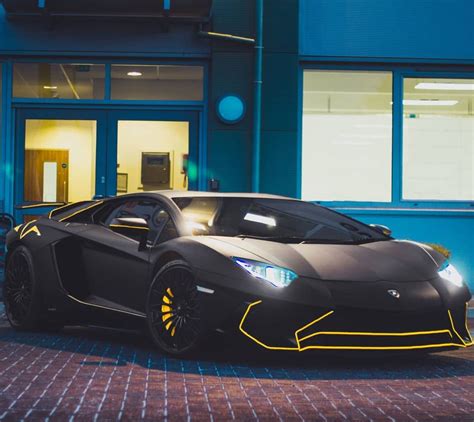 Black And Yellow Car