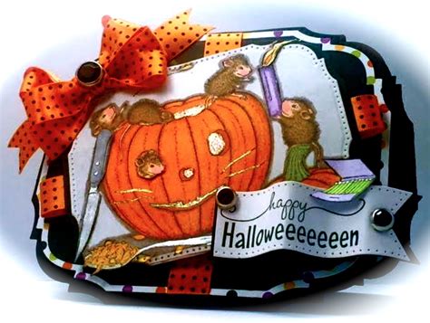 Cards by America: House-Mouse, Halloween, Snowy Day and Creative Expression CANDY