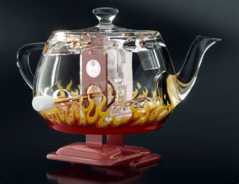 Pixar Renderman 2021 walking teapot on Behance