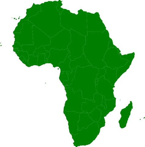Africa Map PNG Transparent Images - PNG All