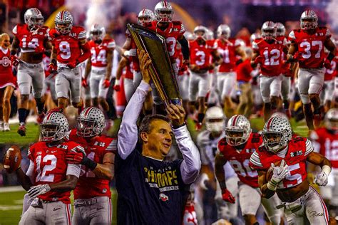 Ohio State Buckeyes OSU 3 NCAA Football National Champions Champs Fine ...