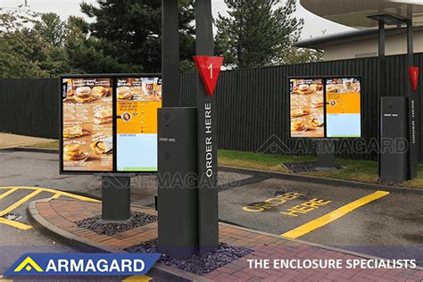 McDonald's And Starbucks Choose Outdoor Digital Menu Boards From Armagard