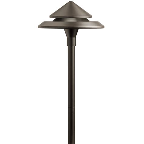 Kichler 3-Watt Olde Bronze Low Voltage Hardwired LED Path Light at ...