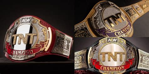 Every AEW TNT Championship Design So Far, Ranked