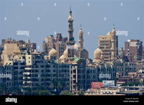 Skyline in Alexandria Egypt Stock Photo - Alamy